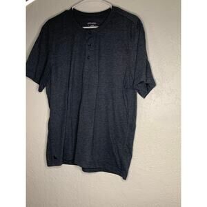 Untuckit men tshirt tee dark gray Large basic vguc